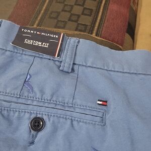 Tommy Hilfiger Blue Custom Fit Pants
